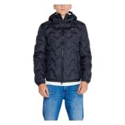 Blauer Herrjackor och Kappor Kollektion Black, Herr