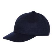 Kiton Pinhead Ull Baseballkeps Blue, Herr