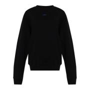 Off White Sweatshirt med logotyp Black, Dam