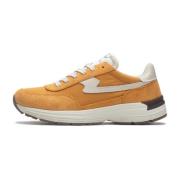 S.w.c. Stepney Workers Club Osier S-Strike Suede Mix Sneakers Yellow, ...