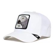 Goorin Bros Vit Papegoja Trucker Cap Platinum White, Herr