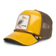 Goorin Bros Gul Pelicanool Man Bert Trucker Cap Yellow, Herr