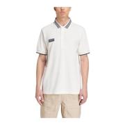 Adidas Spzl Short Sleeve Polo Shirt Beige, Herr