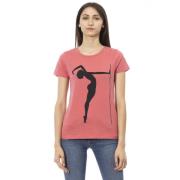 Trussardi T-Shirts Pink, Dam