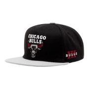 Mitchell & Ness Svart Bulls Core Snapback Keps Black, Herr