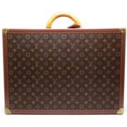 Louis Vuitton Vintage Pre-owned Tyg handvskor Brown, Dam