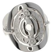 Bvlgari Vintage Pre-owned Metall ringar Gray, Dam