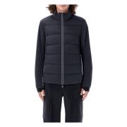 Moncler Mörkblå ytterkläder Pocol mellanlager Blue, Herr