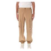 Moncler Beige Cargo Jogger Byxor Aw24 Beige, Herr