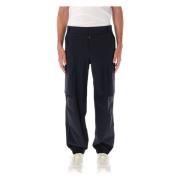 Moncler Svarta Cargo Jogger Byxor Aw24 Black, Herr