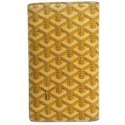 Goyard Vintage Pre-owned Laeder plnbcker Yellow, Unisex