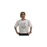 Gaëlle Paris Kortärmad T-shirt White, Dam