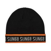 Sun68 Stilren Beanie Mössa Black, Herr