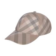 Burberry Beige Baseball Cap Ss24 Beige, Herr