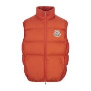 Moncler Orange Vadderad Gilet Almaz Orange, Herr