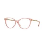 Versace Stiliga Rosa Glasögon Pink, Unisex