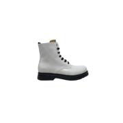 Alviero Martini 1a Classe Klackade Ankelboots White, Dam