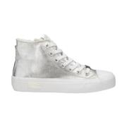 Cult Höga Vegan Läder Sneakers Gray, Dam