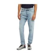 Guess Klassiska Denim Jeans med Fem Fickor Blue, Herr