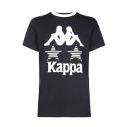 Kappa T-Shirts Black, Herr