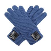 Moschino Handskar med logotyp Blue, Unisex