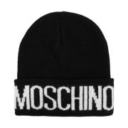 Moschino Keps med logo Black, Unisex