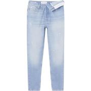 Calvin Klein Jeans Slim-fit Denim Byxor Blue, Dam