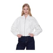 Calvin Klein Jeans Lätt Jacka White, Dam