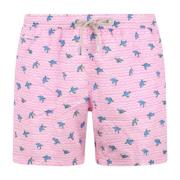 MC2 Saint Barth Wave 21 Badshorts Pink, Herr