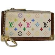 Louis Vuitton Vintage Pre-owned Canvas plnbcker Beige, Dam