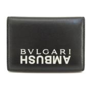 Bvlgari Vintage Pre-owned Laeder hem-och-kontorstillbehr Black, Dam