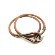 Hermès Vintage Pre-owned Laeder armband Brown, Dam