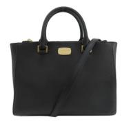 Michael Kors Pre-owned Pre-owned Plast totevskor Black, Dam