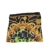 Philipp Plein Snygg Sidenscarf Multicolor, Herr