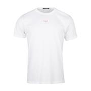 Gaudi Stiliga Bomull T-Shirts Kollektion White, Herr