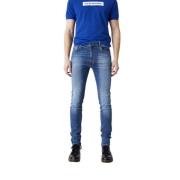 GAS Slim-fit Denim Byxor Blue, Herr