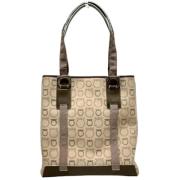 Salvatore Ferragamo Pre-owned Pre-owned Laeder axelremsvskor Beige, Da...