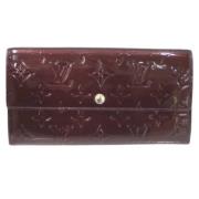 Louis Vuitton Vintage Pre-owned Tyg plnbcker Red, Dam