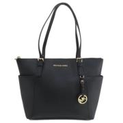 Michael Kors Pre-owned Pre-owned Plast totevskor Black, Dam