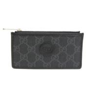 Gucci Vintage Pre-owned Laeder plnbcker Black, Dam