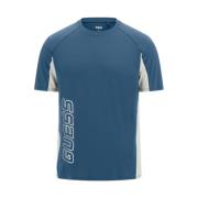 Guess Kortärmad T-shirt Blue, Herr