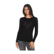 Guess Rundhalsad T-shirt Black, Dam