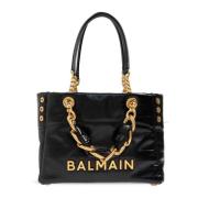 Balmain Väska 1945 Liten typ Shopper Black, Dam