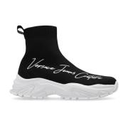 Versace Jeans Couture Strump-sneakers Black, Dam