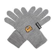 Moschino Handskar med logotyp Gray, Unisex