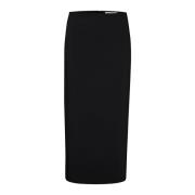 InWear Klassisk Svart Pennkjol Black, Dam