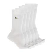 Lacoste Fempack strumpor White, Herr