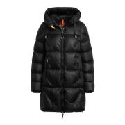 Parajumpers Quiltad Svart Jacka med Huva Black, Dam