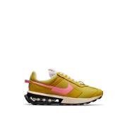 Nike Pre Day LX Sneakers Dark Citron/Pink Yellow, Dam