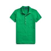 Ralph Lauren Snygg T-shirt för Män Green, Dam